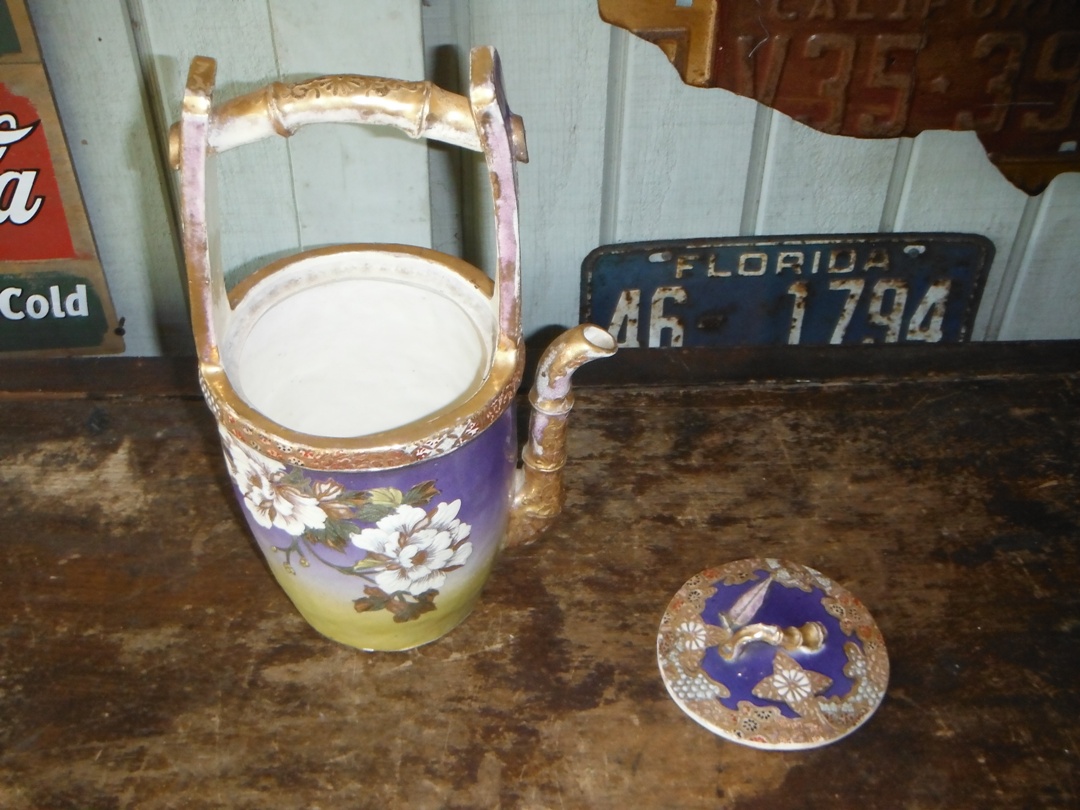 Unusual Porcelain tea Pot InstAppraisal